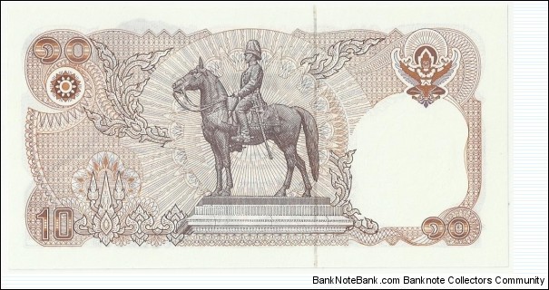 Banknote from Thailand year 1981