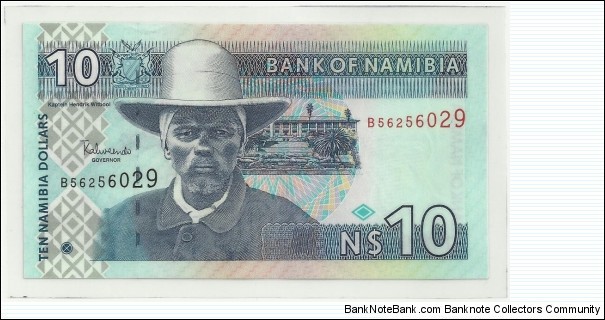 NamibiaBN 10 NamibianDollars ND Banknote