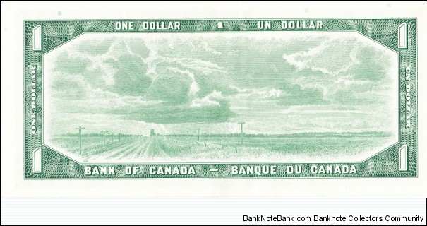 Banknote from Canada year 1954