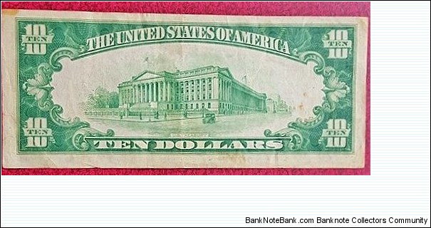 Banknote from USA year 1929