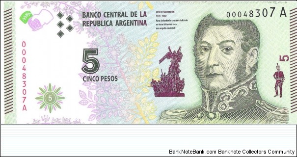 5 Pesos Banknote