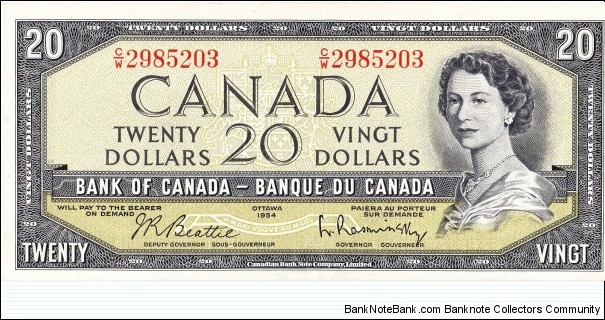 20 dollars Banknote