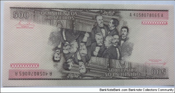 Banknote from Brazil year 1985