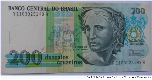 200 Cruzeiros Banknote