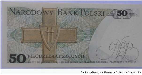 Banknote from Poland year 1986