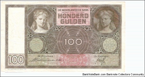 100 Gulden(1939) Banknote