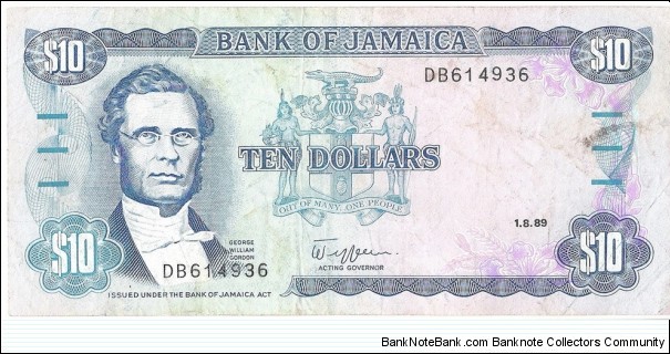 10 Dollars Banknote