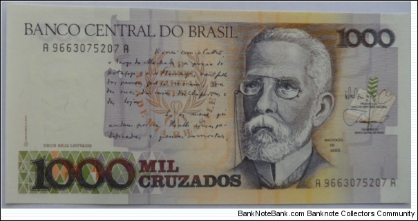 1000 Cruzados Banknote