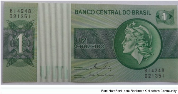 1 Cruzeiro Banknote