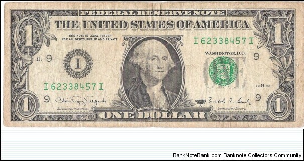 1 Dollar (Minneapolis/
Minnesota) Banknote