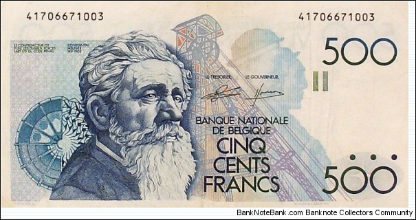 500 Francs Banknote