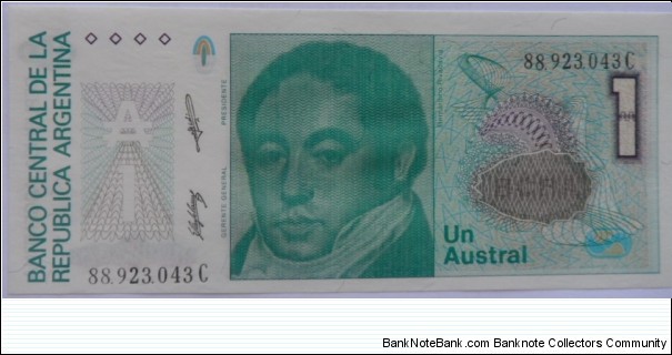 1 Australes Banknote