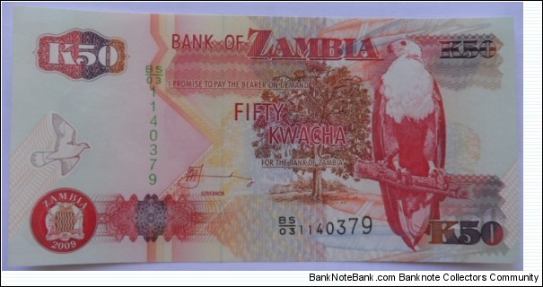 50 Kwacha Banknote