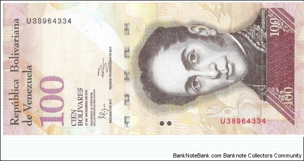 100 Bolivares Banknote