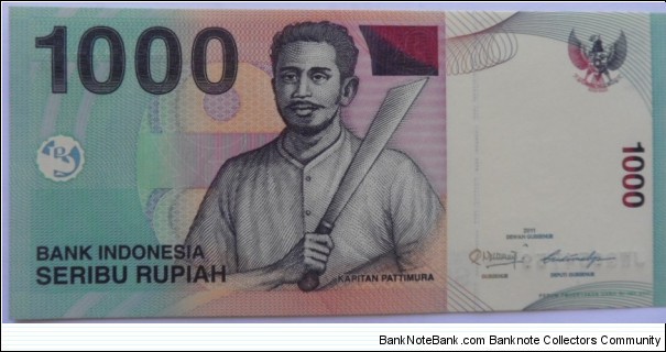 1000 Rupiah Banknote