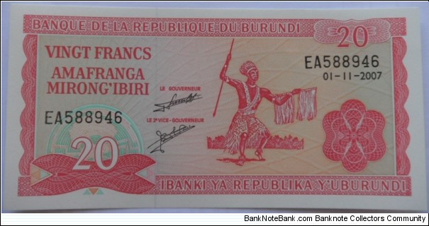 20 Francs Banknote