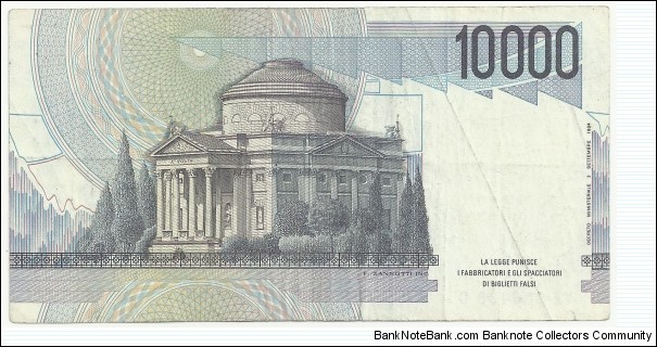 Banknote from Italy year 1984