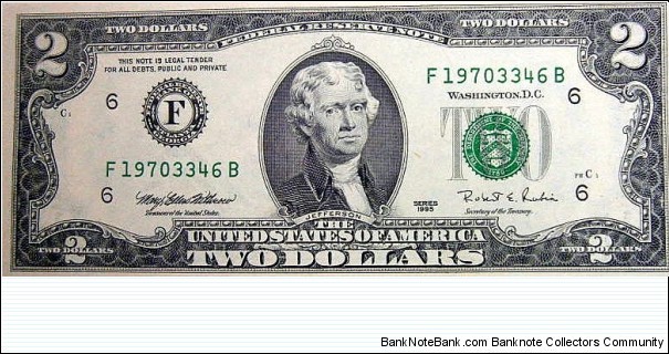 $2 Banknote