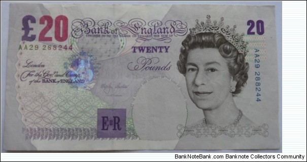 20 Pounds Banknote