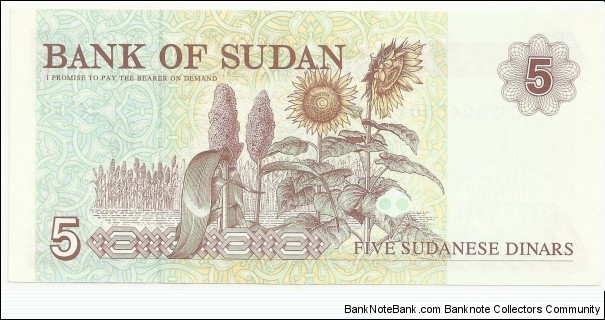 Banknote from Sudan year 1993