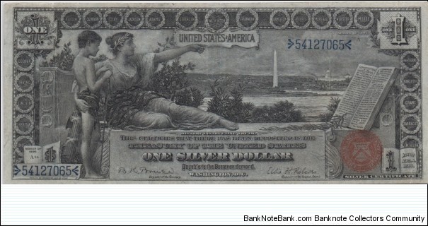 $1 Silver Certificate  Banknote