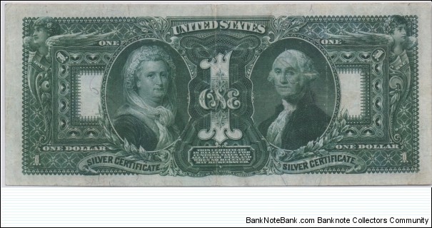 Banknote from USA year 1896