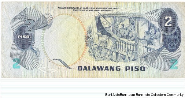 Banknote from Philippines year 1978