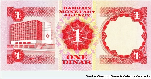 Banknote from Bahrain year 1973