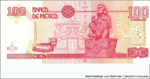 Banknote from Mexico year 2000