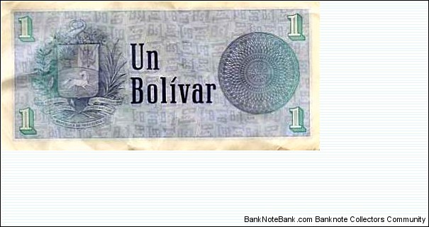 Banknote from Venezuela year 1989