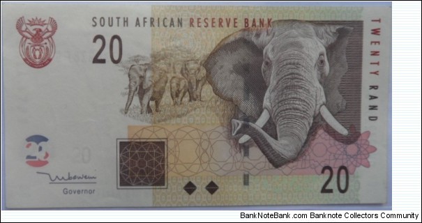 Twenty Rand
T.T.Mboweni Banknote