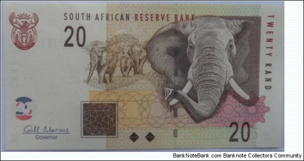 Twenty Rand
G.Marcus Banknote