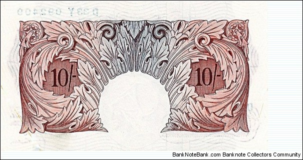 Banknote from United Kingdom year 1956