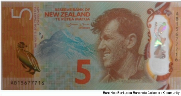 5 Dollars Banknote