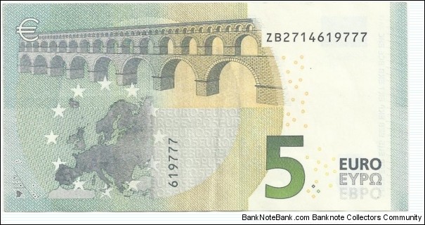 Banknote from Belgium year 2013
