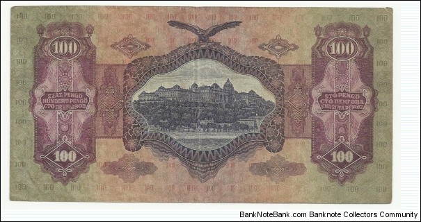 Banknote from Hungary year 1930