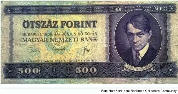 500 Forint Banknote