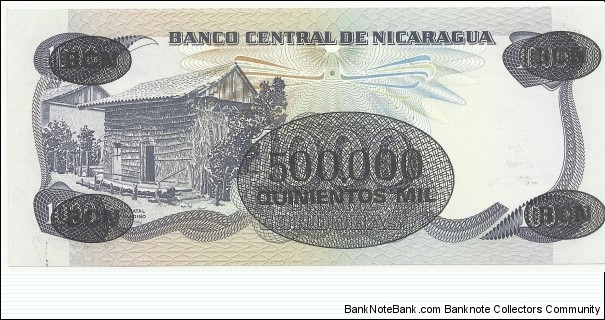 Banknote from Nicaragua year 1985