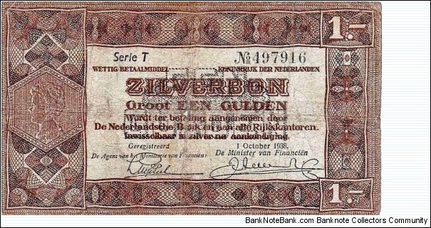 1 Gulden Banknote