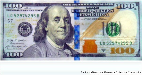 $100 Banknote