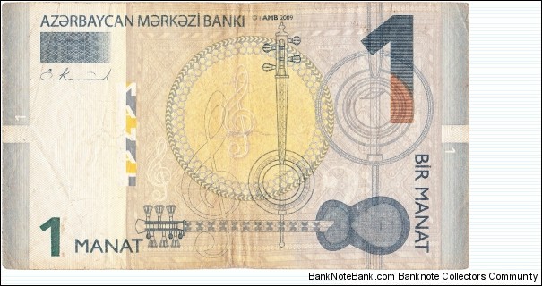 1 manat Banknote