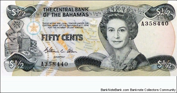 $1/2 Banknote