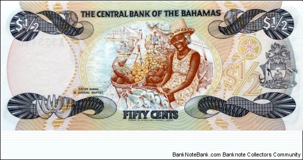 Banknote from Bahamas year 1974