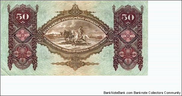 Banknote from Hungary year 1932