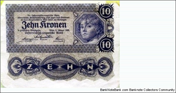 10 Kronen Banknote