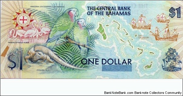 Banknote from Bahamas year 1992