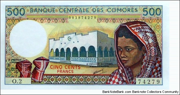 500 Francs Banknote