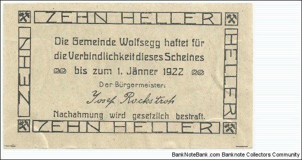 Banknote from Austria year 1922