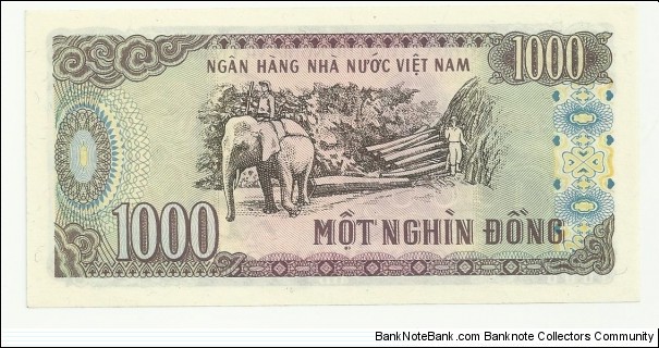 Banknote from Vietnam year 1988