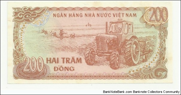 Banknote from Vietnam year 1987